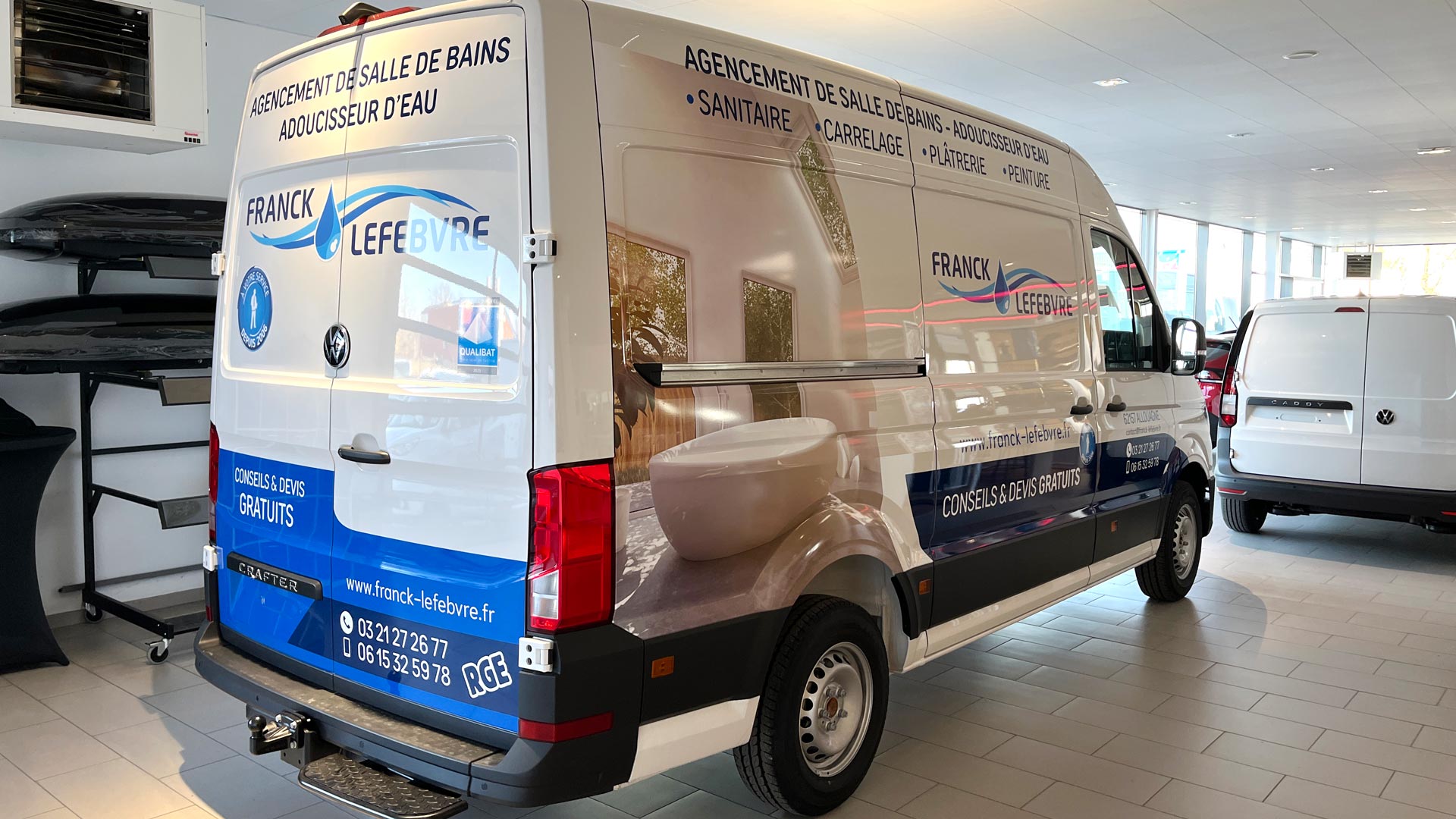 semi covering fourgon bethune